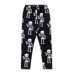 Friendly Skeleton leggings - Size : (6-7) - Colour : (black)