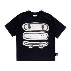 Always Skate tshirt - Size : (2-3) - Colour : (black)