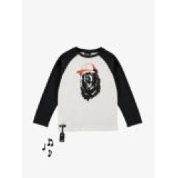 Bear Sound Tee - Size : (4) - Colour : (Off-white)