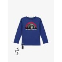 Buggy Car Sound Tee - Size : (3) - Colour : (Electric blue)