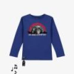 Buggy Car Sound Tee - Size : (3) - Colour : (Electric blue)