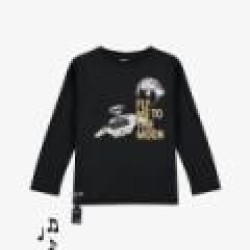 Spaceship Sound Tee - Size : (2) - Colour : (black)