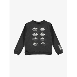 Mountain QR Sweat - Size : (2) - Colour : (Vigore)