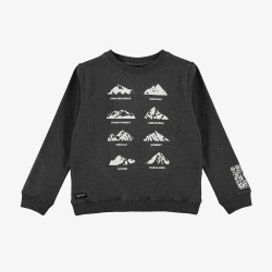 Mountain QR Sweat - Size : (2) - Colour : (Vigore)