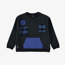 Multi-Pocket Wide Sweat - Size : (4) - Colour : (black)