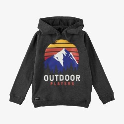 Slogan Big Hoddie - Size : (2) - Colour : (Vigore)