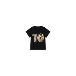 Soft 10 T-shirt Black - Size : (12)