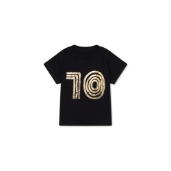 Soft 10 T-shirt Black - Size : (12)