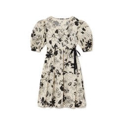 Aloha Dress  Cream - Size : (12)