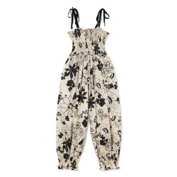 Aloha Jumpsuit Cream - Size : (12)
