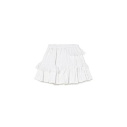 Honolulu Mini Skirt white - Size : (12)