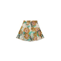Hawaii Mini Skirt  floral - Size : (6-7)