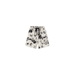 Aloha Fleece Shorts  Cream - Size : (6-7)