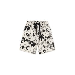Aloha Fleece Shorts  Cream - Size : (6-7)