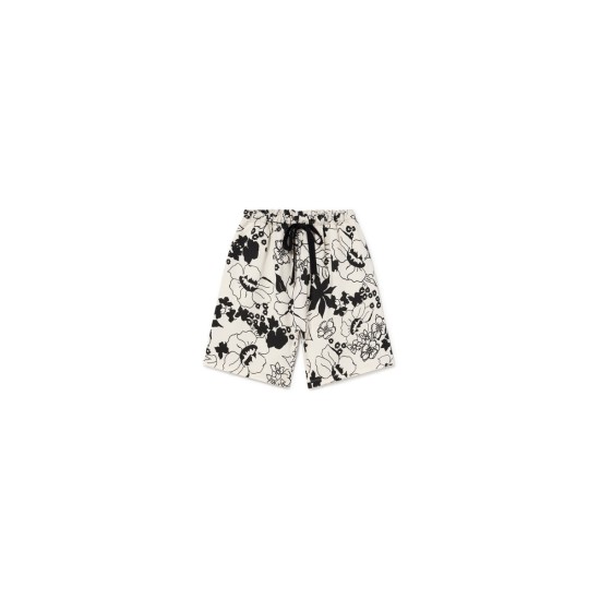 Aloha Fleece Shorts  Cream
