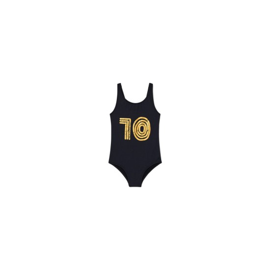 Ohana 10 Bathing Suit Black-سباحه ملابس