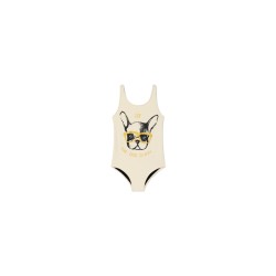 Ohana Dog Bathing Suit   Cream- سباحه ملابس - Size : (2-3)