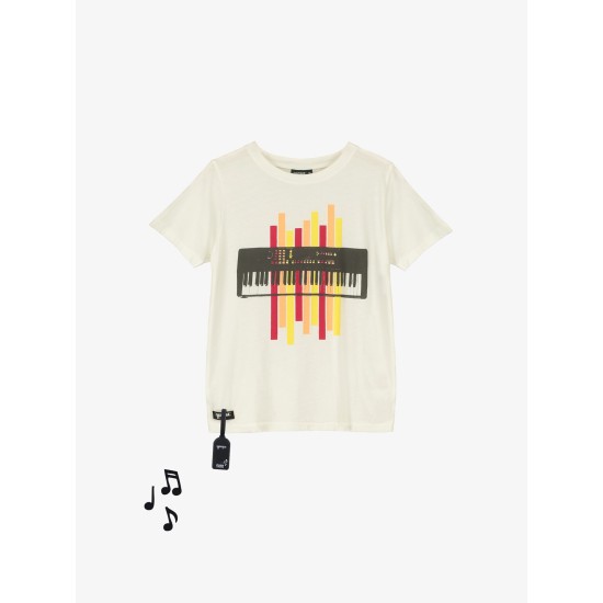 PIANO SOUND TEE   CRU