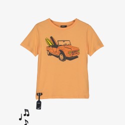 MEHARI SOUND TEE PAPAYA - Size : (2)