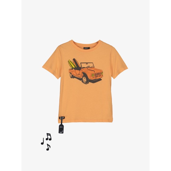 MEHARI SOUND TEE PAPAYA
