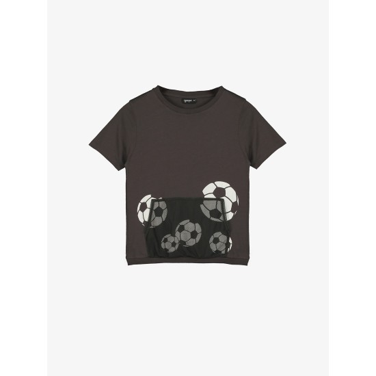 SOCCER BALLS BIG TEE  ASPHALT