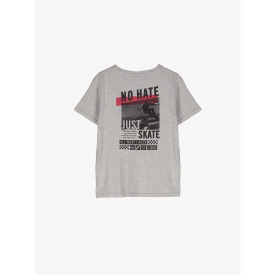 URBAN SKATER TEE  MELANGE