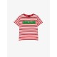 SUMMERLAND STRIPED TEE  RED STRIPES