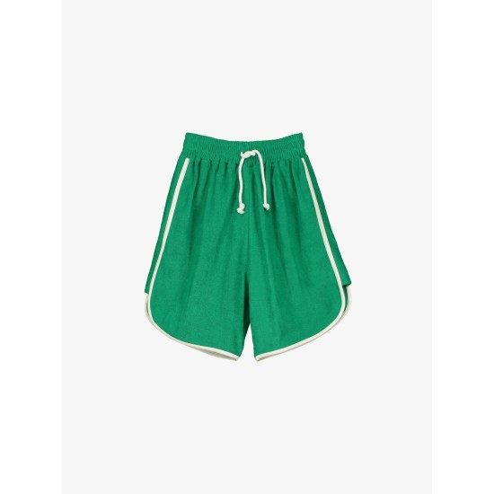 TOWEL SURFER SHORTS  GREEN
