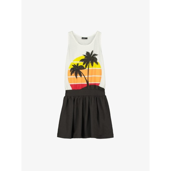 SUNSET WAIST DRESS  CRU