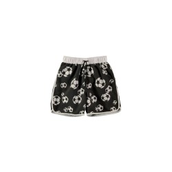 SOCCER BALLS RETRO SWIM SHORT  ASPHALT - Size : (2)