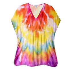 I Love You Forever Beach Cover-up Multicolor - Size : (2)