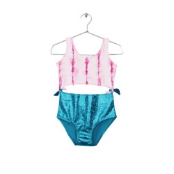 Cut-out swimsuit  Mixed-سباحه ملابس - Size : (16)