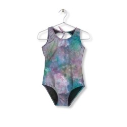 Cosmic swimsuit   multicolor-سباحه ملابس - Size : (2)