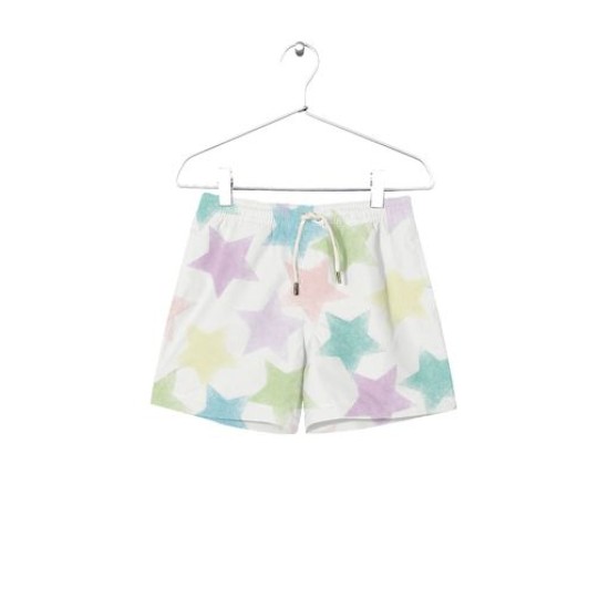 Star swim shorts