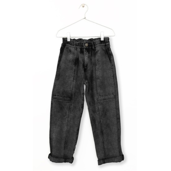Denim Trousers  Black