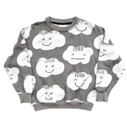 HAPPY CLOUD Sweater  Vintage Grey - Size : (2-3)