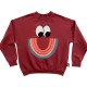 HAPPY RAINBOW Sweatshirt  Rio Red