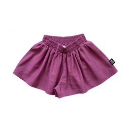 VIOLET Wide Leg Shorts  Violet - Size : (6-7)