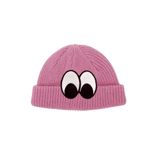 LOOKY LOOKY Wool Beanie  Pink