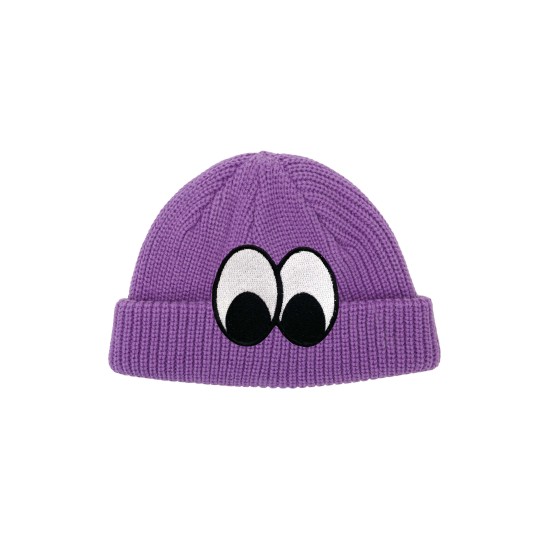 LOOKY LOOKY Wool Beanie  Purple