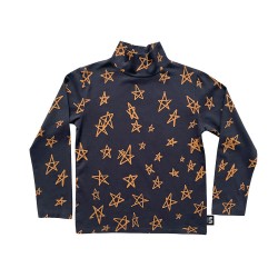 STAR Turtleneck  Dark Blue - Size : (13-15)