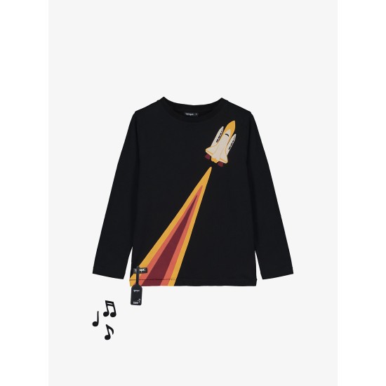 Starship Sound Tee  black