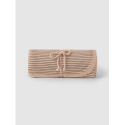 Blanket Printed in organic cotton Risca nude - Size : (Uniq)