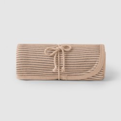 Blanket Printed in organic cotton Risca nude - Size : (Uniq)