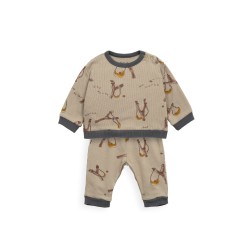 Printed Rib Pajama  Cesar - Size : (12M)
