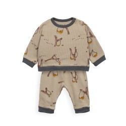 Printed Rib Pajama  Cesar - Size : (12M)