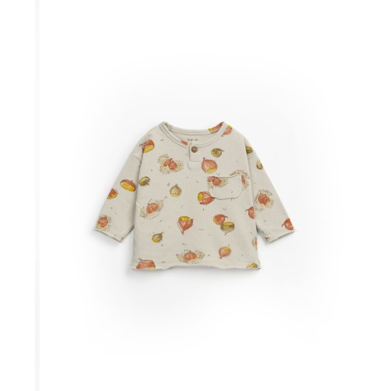 Printed Jersey LS T-shirt  Susana