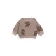 Printed Fleece Sweater  Cesar