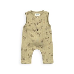 Printed Padded Jumpsuit  Time - Size : (36M)