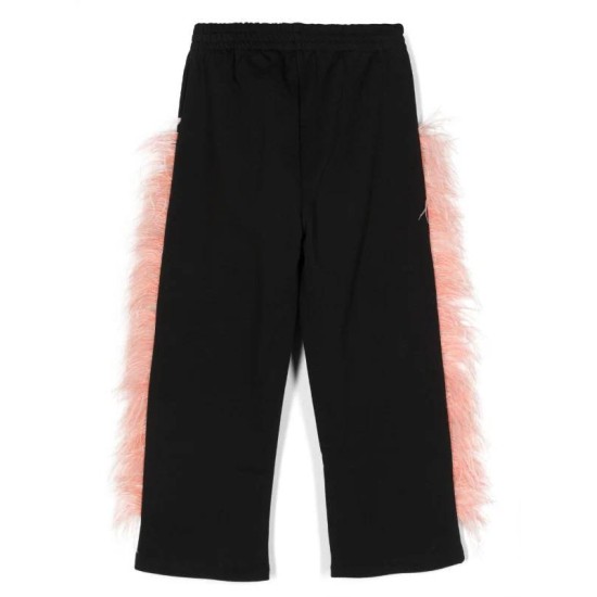 Embellished Straight leg pantsBlack